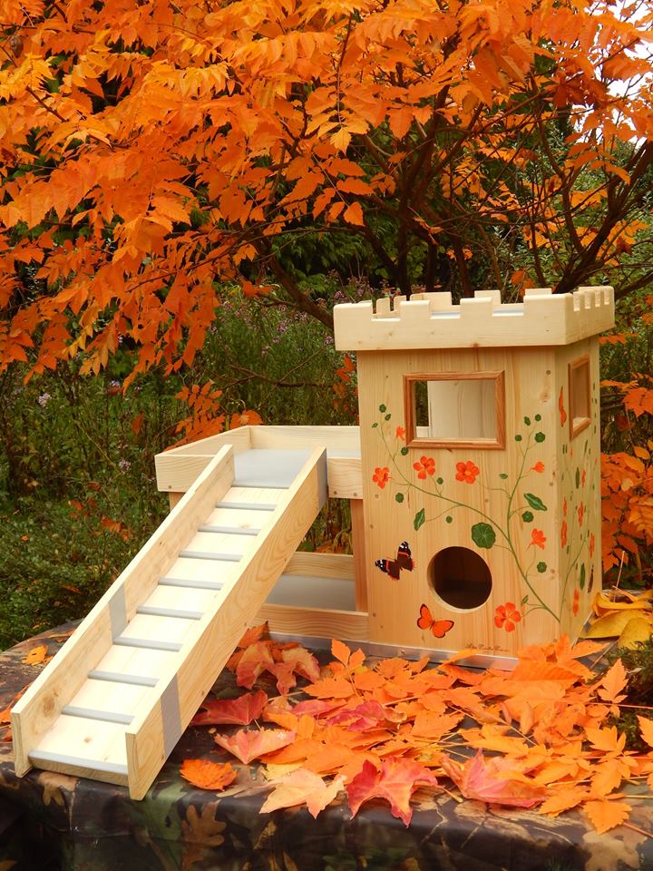 Cabane à rongeurs château – Modèle 5